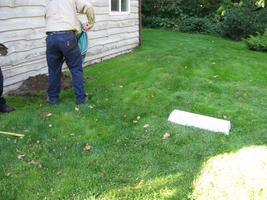 Propane tank installation 2010